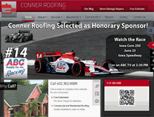 Tablet Screenshot of connerroofinginc.com